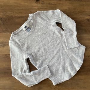 Girl’s Waffle Knit